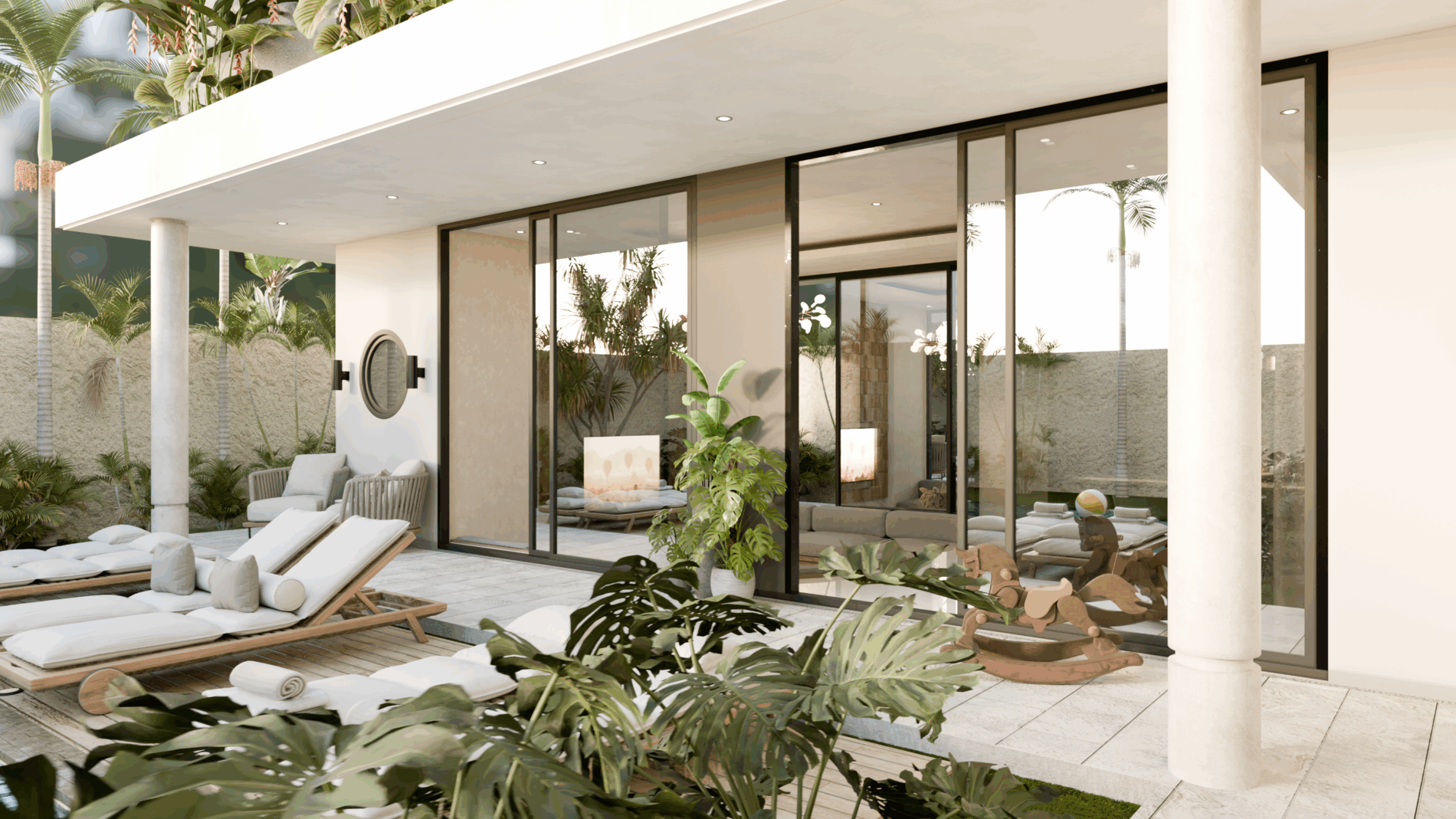4 bedrooms villa in Canggu