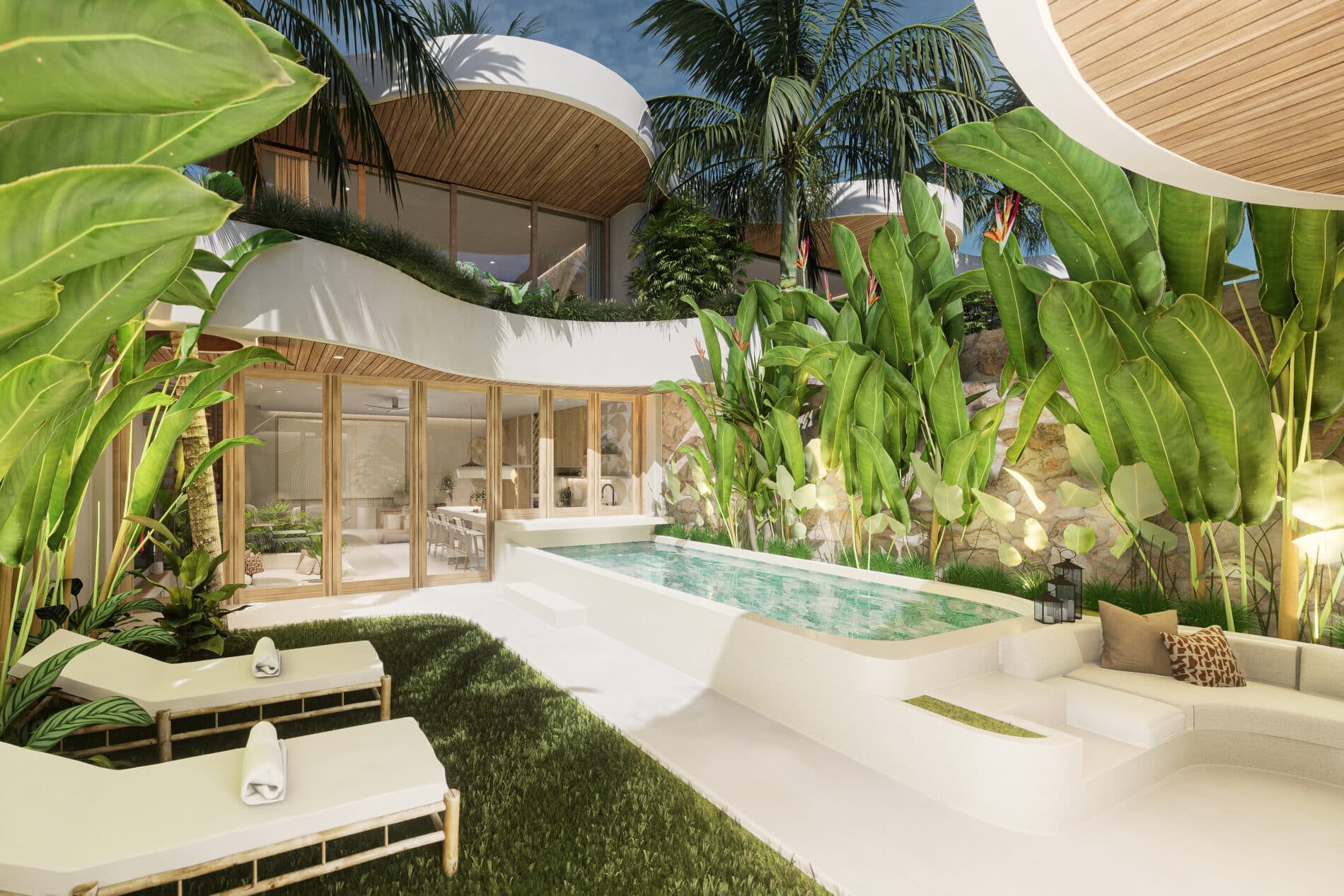 2-Bedroom Villa with Rooftop Plunge