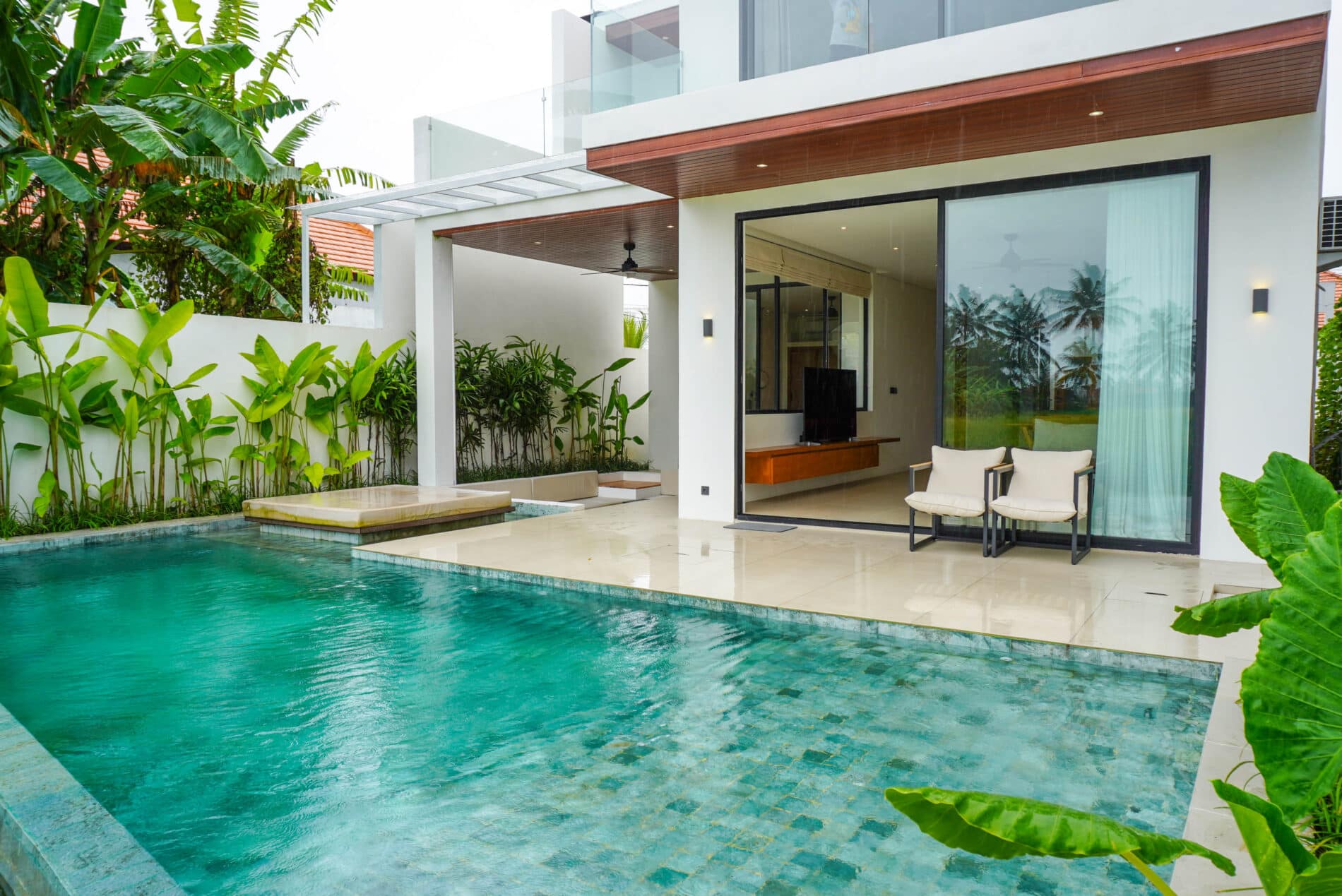 3-Bedroom Villa with Rice Field & Mount Agung Views