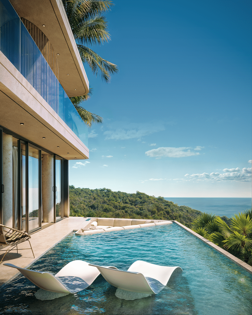 2 bedroom located on the dramatic cliffs of Uluwatu, Mykonos-style