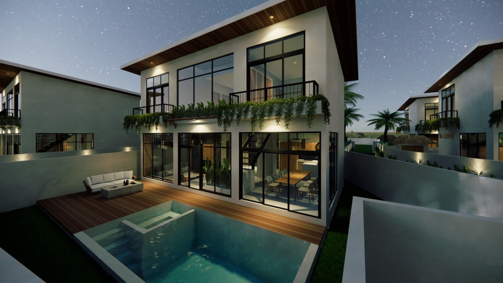 Modern 3 bedroom villa in Kerobokan