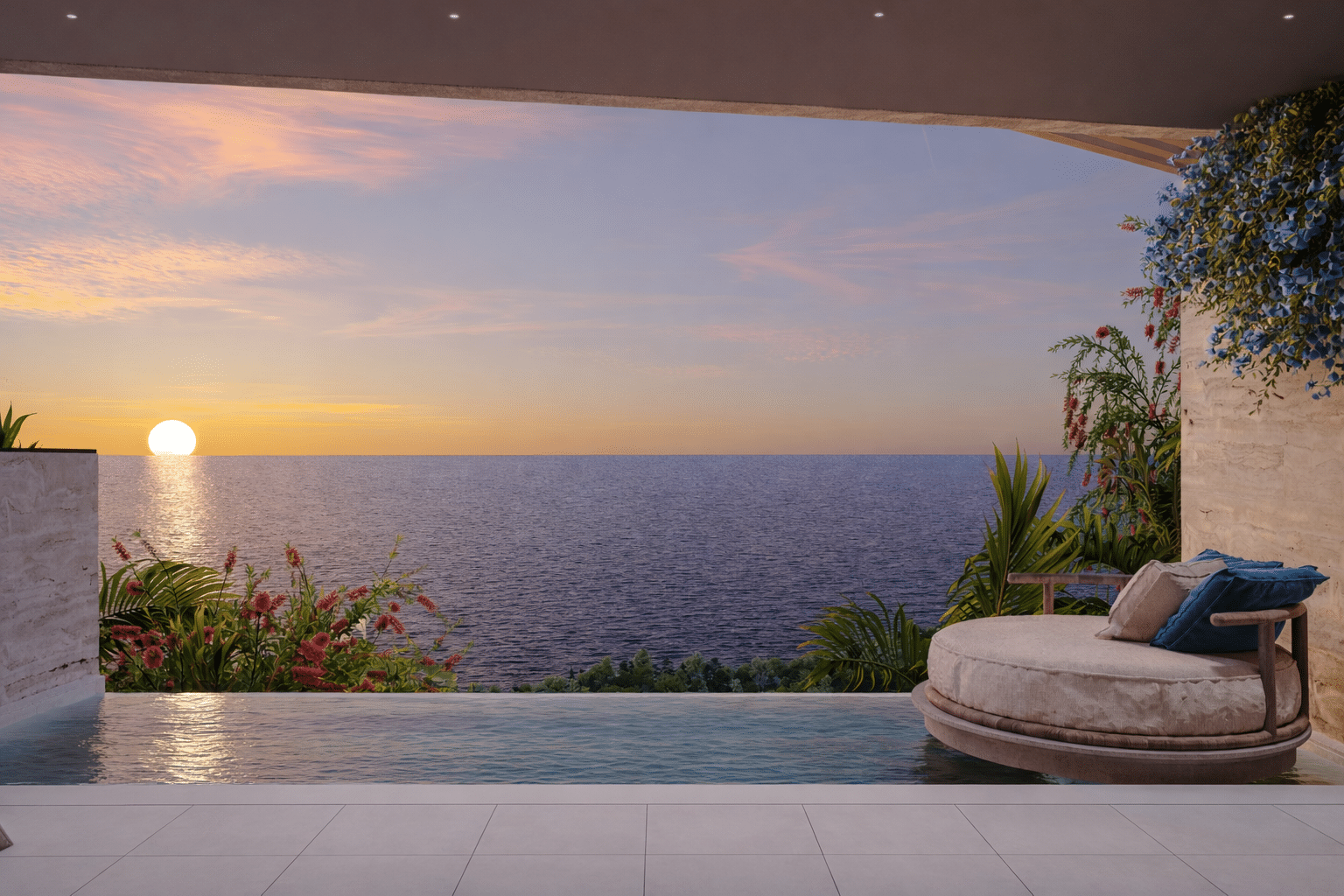 1 bedroom located on the dramatic cliffs of Uluwatu, Egypt-style