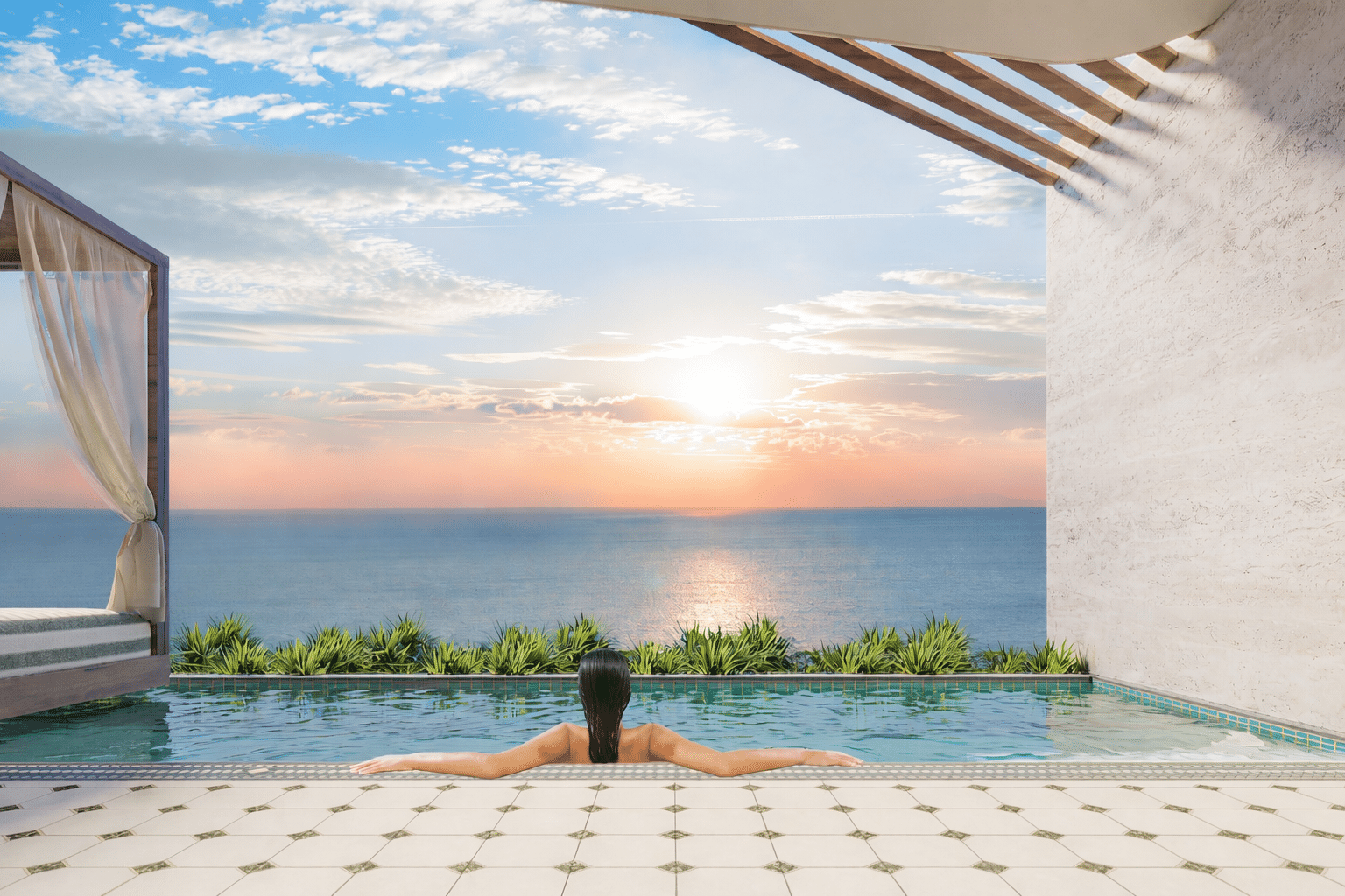 1 bedroom located on the dramatic cliffs of Uluwatu, Marocco-style