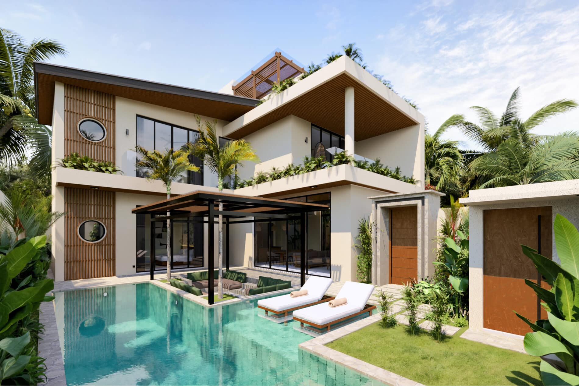 Modern 3-Bedroom Sea-View Villa in Ungasan