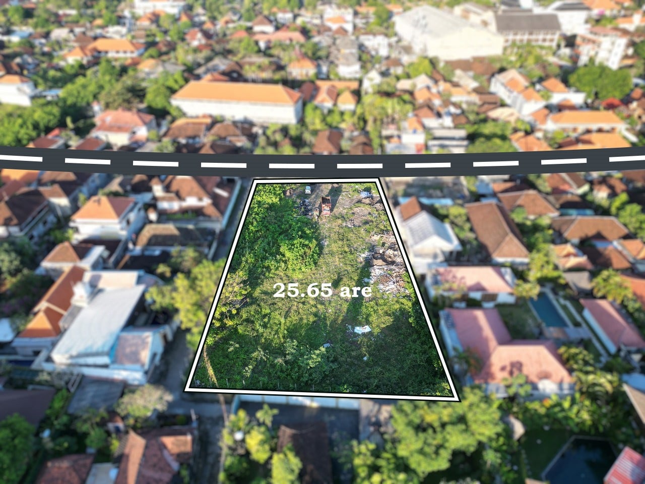 Sanur’s Prime Location – 2.565 sqm Land for lease