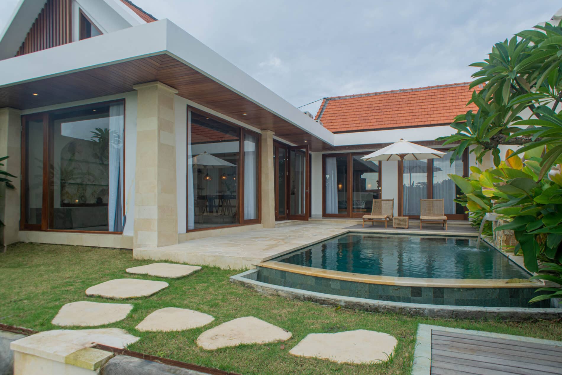 Modern Mediterranean 2-Bedroom Villa