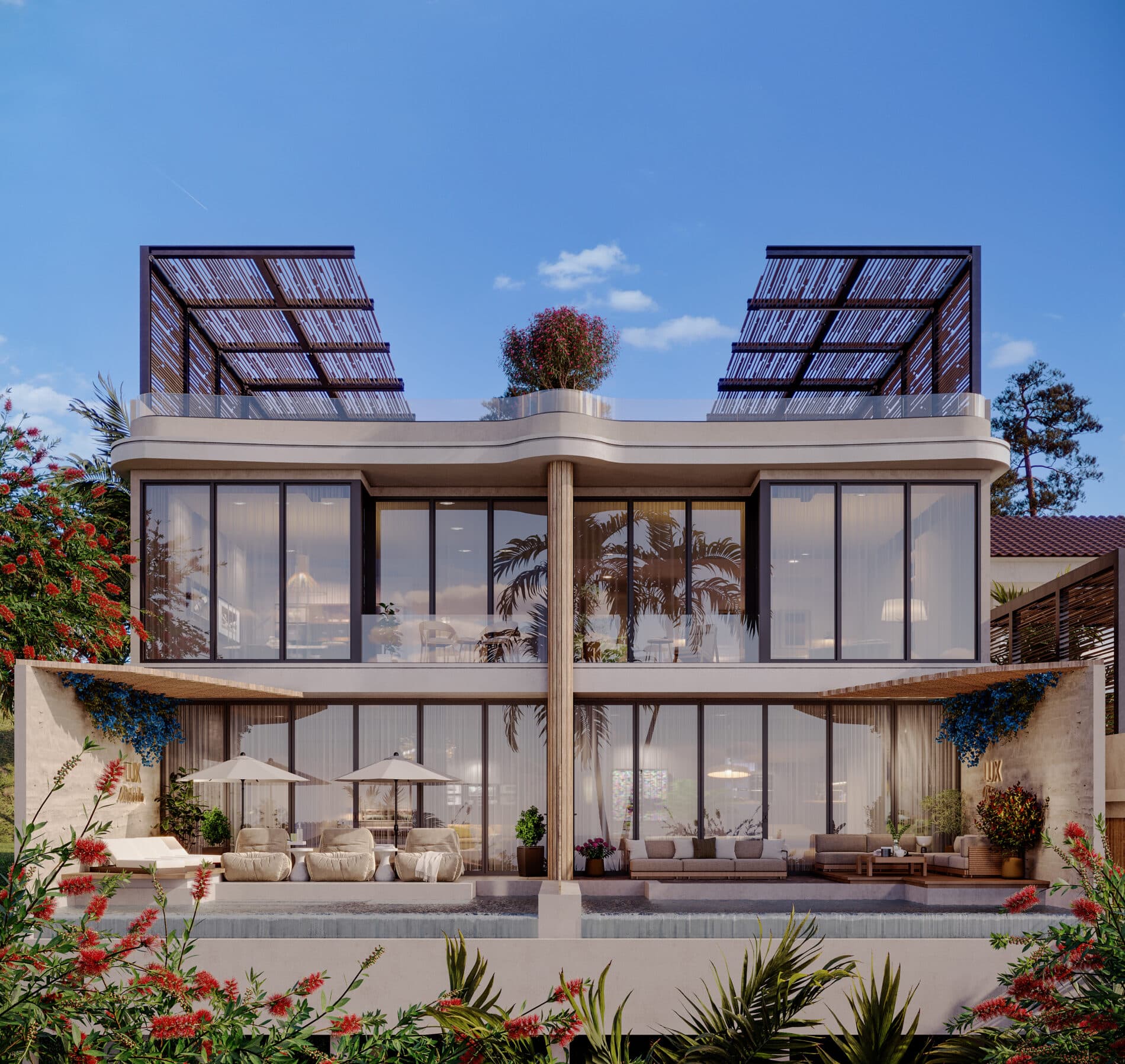 3 bedroom located on the dramatic cliffs of Uluwatu, Marbella-style