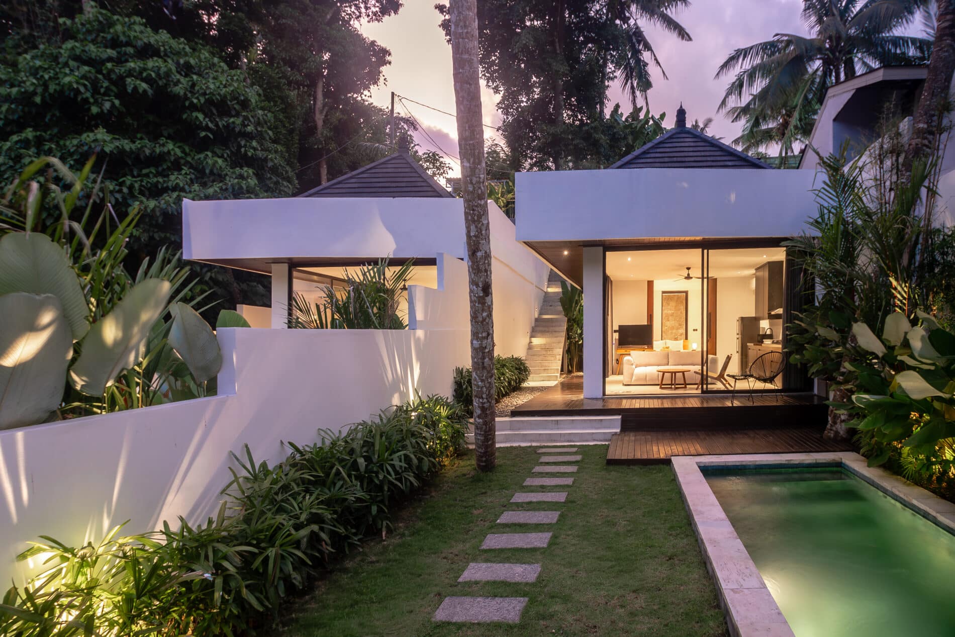 Modern Riverside Villa for Sale in Ubud