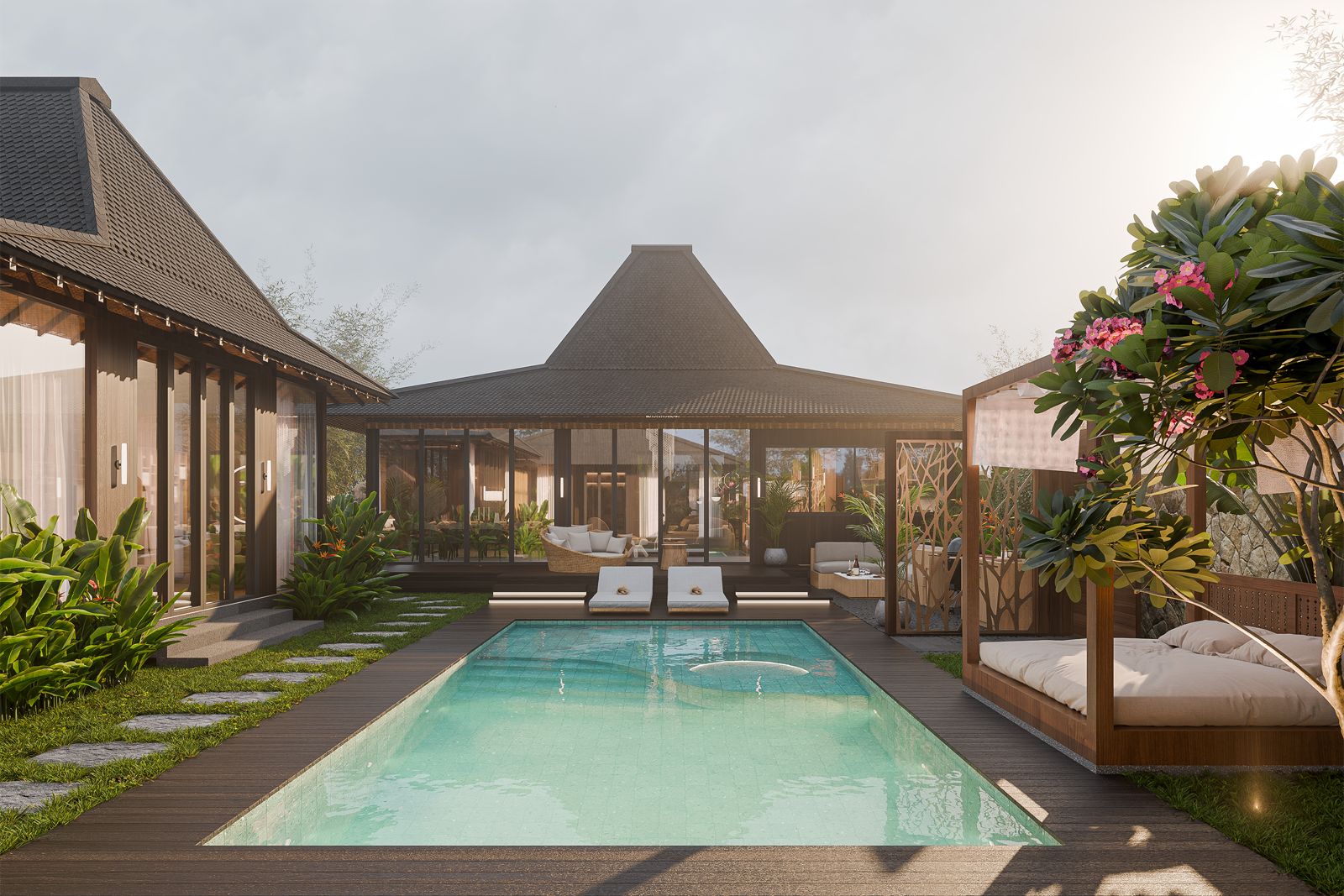 Stunning Joglo-style villa Pandawa, 100 year lease !! (still on document check)