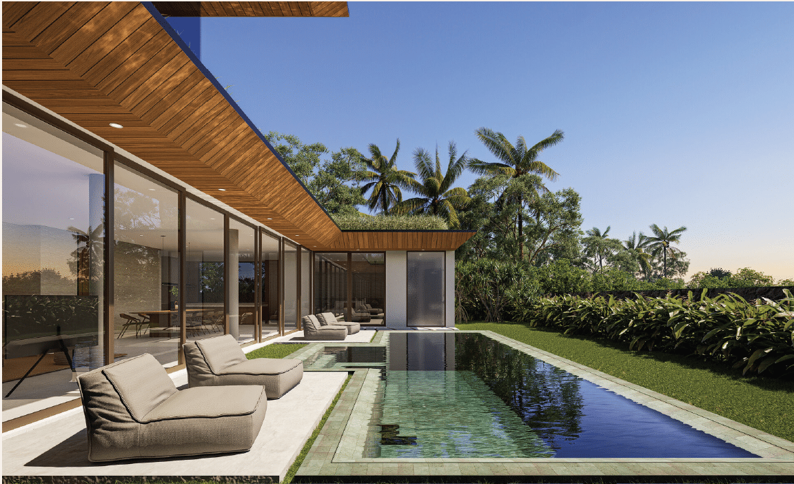 Off-plan — Luxurious 4 bedroom villa in Uluwatu with ocean view