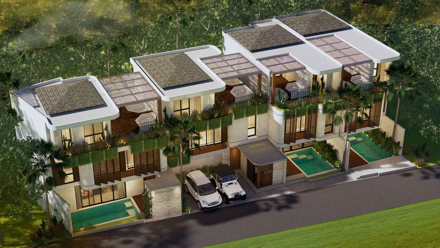 Off-plan 2 bedroom investment villa in Bingin area