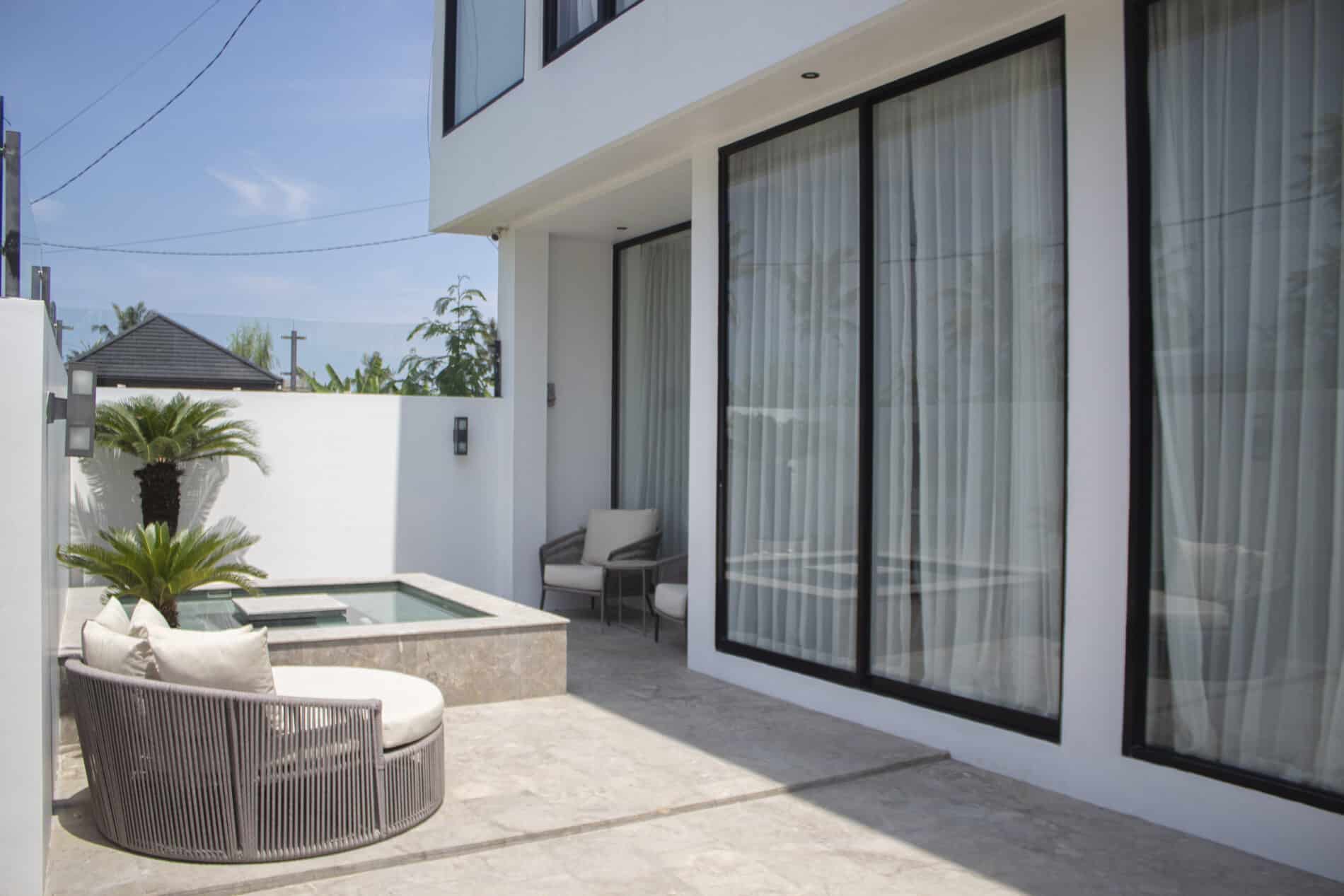 2 bedrooms modern villa in Canggu
