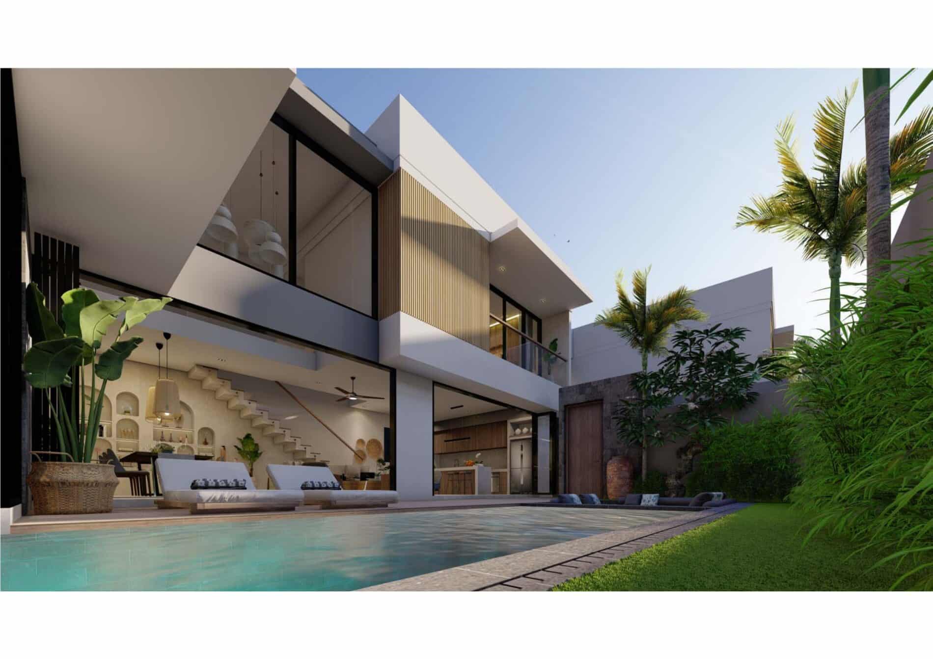 Off-plan 3 bedrooms luxury villa in Umalas