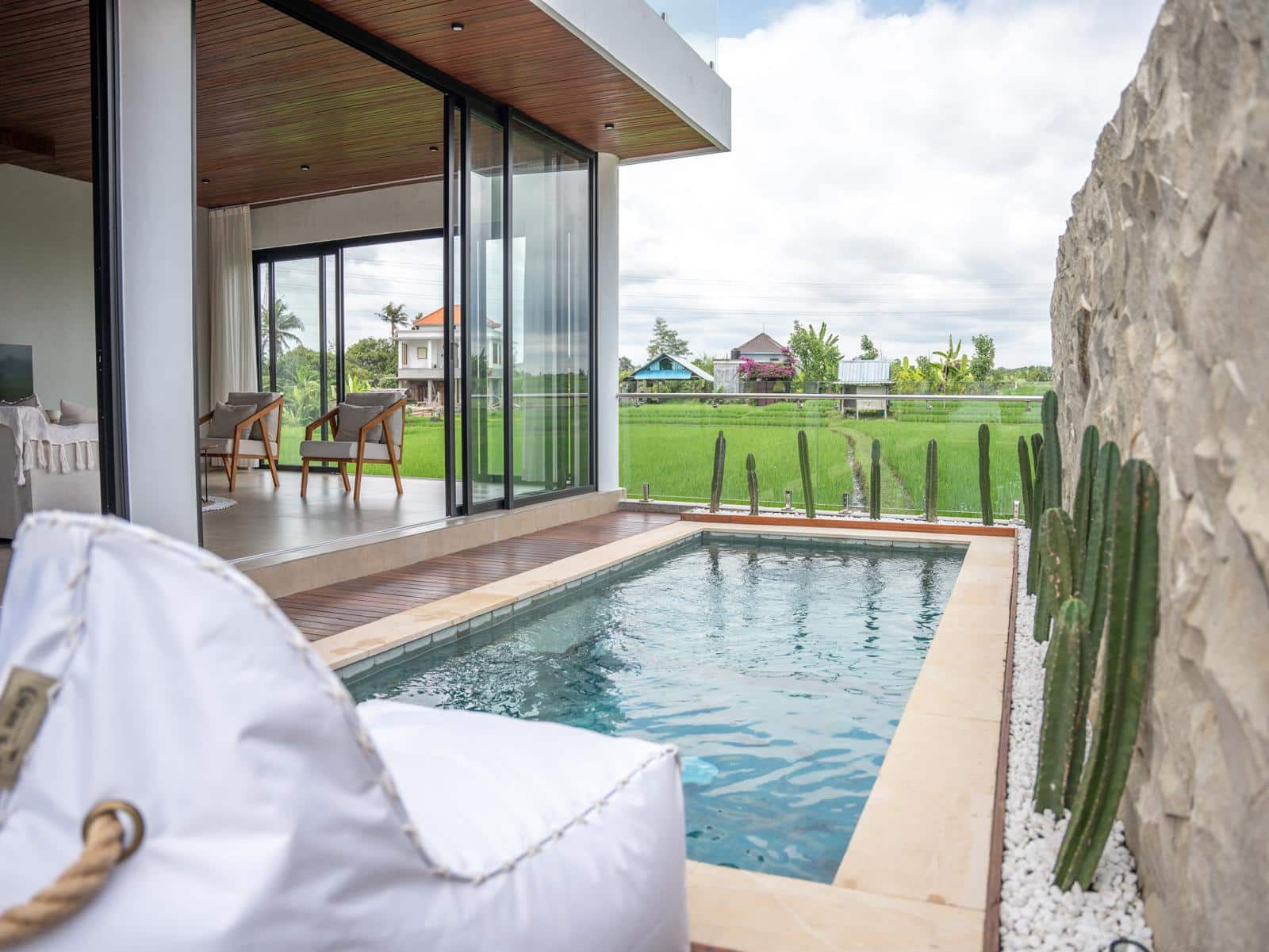 2 Bedroom Villa with Ricefield View for Leasehold Sale in Cepaka