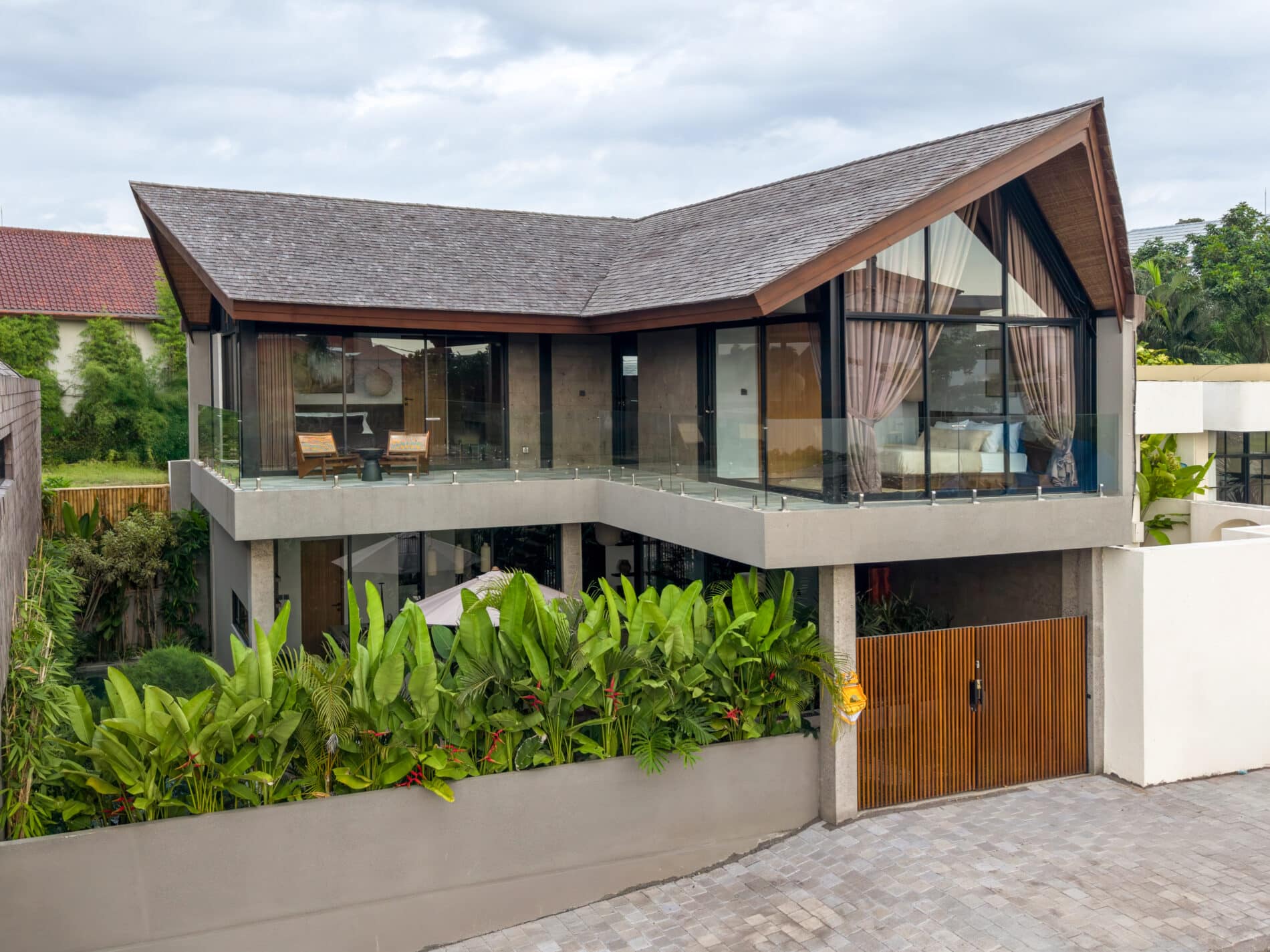 Two bedroom Japandi & Wabi-Sabi Interior design great located in Umalas