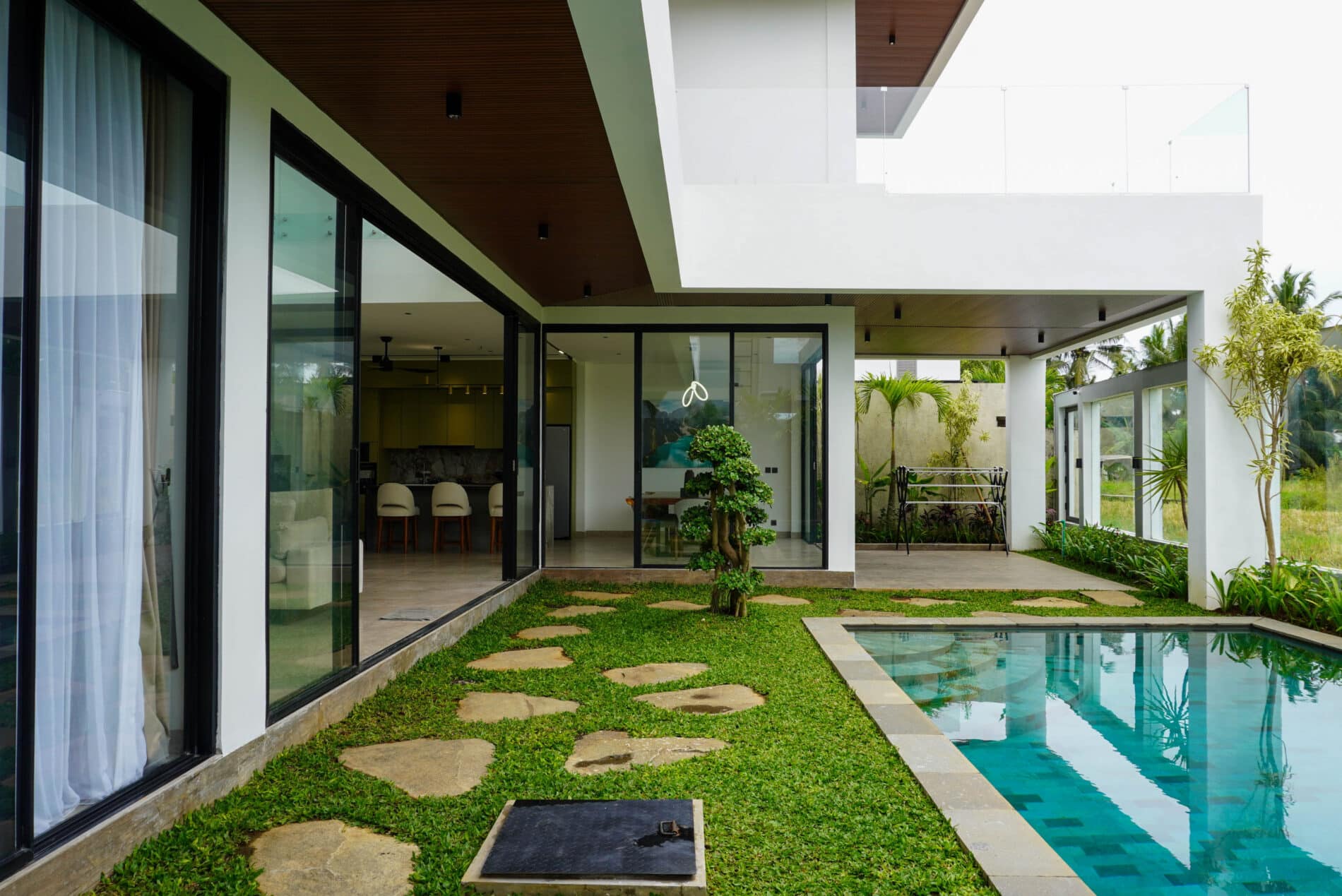 3 bedrooms modern villa near Ubud Central